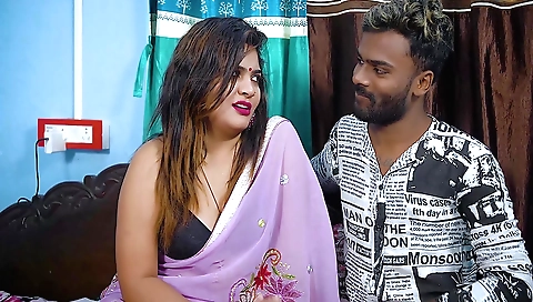 Big tits milf with large tits takes stepbrother on a regular basis