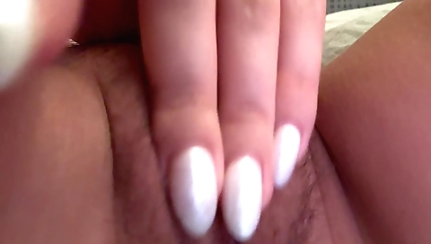 Indian solo girl with a shaved pussy and a hairy pussy