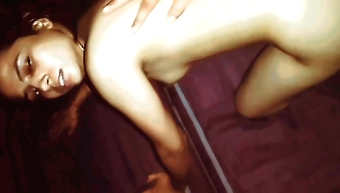 Latika is a brunette and she is fucking her pussy with a big cock