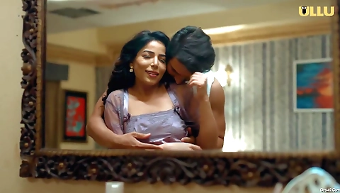 Mature woman with big tits and slender body plays her favorite game