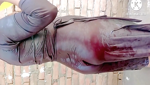 Indian girlfriend and her stepfather-in-law have sex