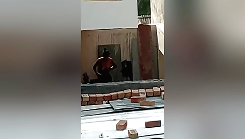 Stunning hot amateur bhabhi is in the shower in bathroom