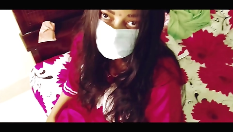 Indian girl with huge boobs is fucking her boyfriend