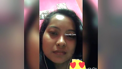 Solo amateur video showing me making mouth and feet