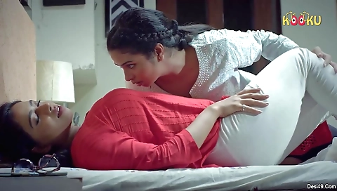 Crazy lesbian movie with the hottest brunette and milf