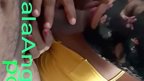 Indian girl with big tits and booty enjoying deepthroat sex