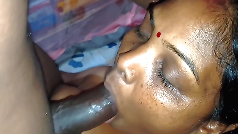Indian teen 18+ gets fucked in mouth and cum in her mouth