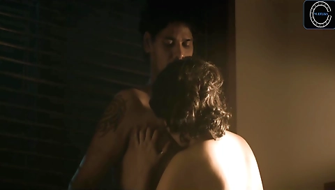 Milf gets on her knees and sucks her lover's big cock