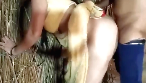 Indian brunette with a nice body strips in the bedroom