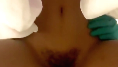 Red hair brunette babe is giving blowjob in webcam clip