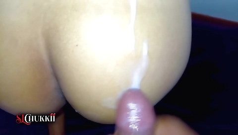 Indian teen in a tight skirt and tight shorts in POV