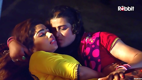 Lesbian in a hot scene of a very hot and very hot film