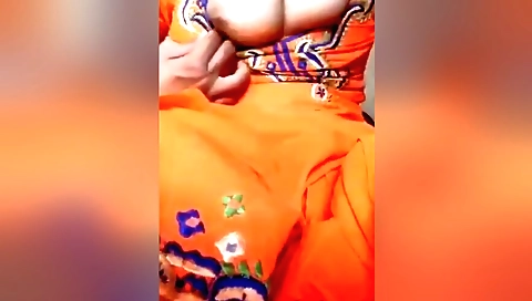 I'm giving a sexy solo webcam video in front of the camera