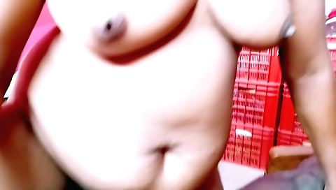 Indian brunette and stepson in doggy style pov sex video