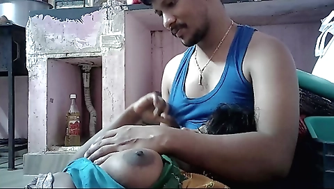 Big tits and long legs in a sexy webcam film by the housewife 4