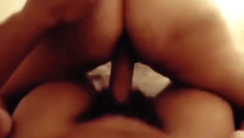 Indian girl gets her shaved pussy pounded in the kitchen