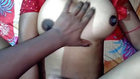 Hairy indian girl painted and her hairy pussy gets fucked