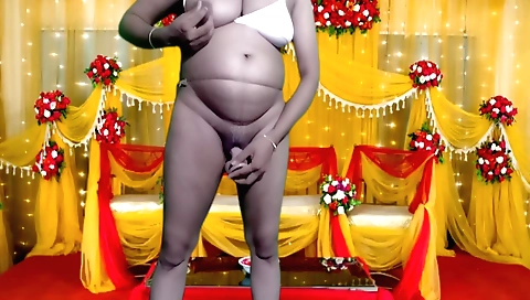 Stepmother takes her stepbrother's big boobs and ass