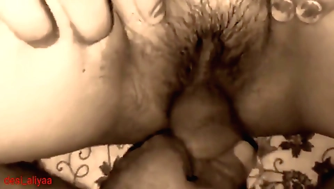 Indian amateur hussy gets licked and licked in the POV