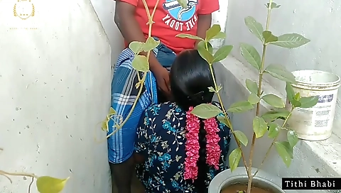 Buxom brunette babe deshi bhabi gets fucked by a neighbor