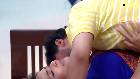 Indian babe is making a erotic movie with her boyfriend