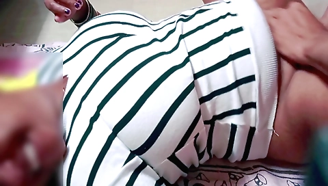 Indian pornstar pitts showing her big natural tits on camera