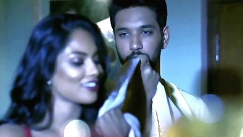 Big tits brunette indian beauty enjoys a wonderful sex