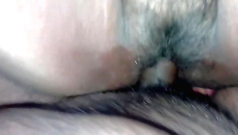 Hairy indian bhabhi girl gives a cute handjob to her man