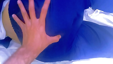 Indian amateur teen gets her ass filmed in the pov