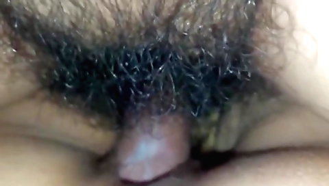 Indian hairy girl enjoys sex with her boyfriend on party night