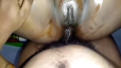 Girl fucked and her ass licked and fucked in various places