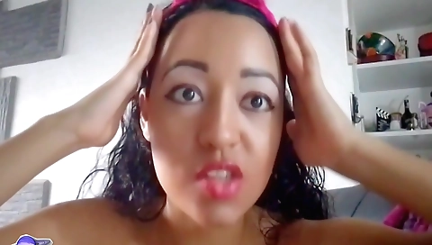 Busty brunette 18+ hawt gets her hairy pussy fucked hard