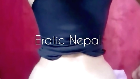 Deepthroat of a sexy brunette in a fishnet stockings