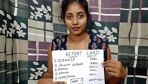 Indian girl taught stepdad how to score a+ from dick