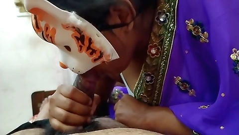 Indian girl is getting her pussy and mouth fucked in a hardcore vid