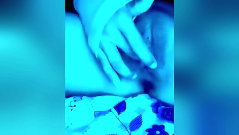 Indian amateur solo video featuring a girl that loves to play