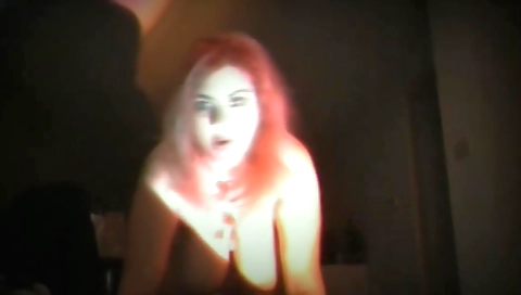 Chubby chick is on the webcam and getting fucked on