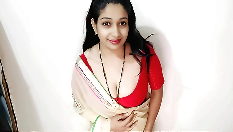 Sexy indian babe with big tits devar bhabhi in hot mood