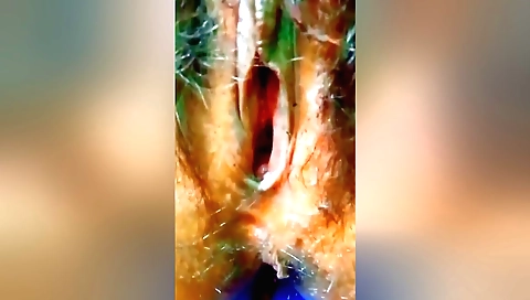 hairy Indian solo 18+ woman amateur masturbation 18+