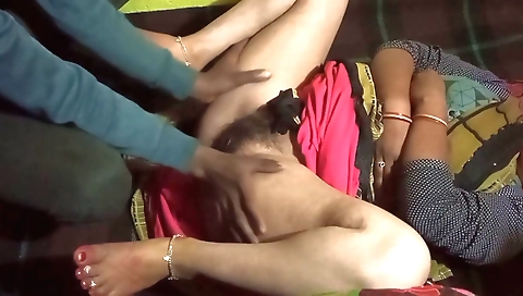 Bhabhi fucking while studying step sister-in-law doing revision