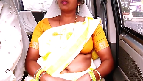 Indian slut with big tits seduces a dude in her bedroom