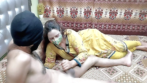 Indian big titted girl fucked hard with a handsome lad