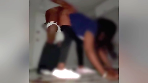 Brunette babe has sex with her neighbor in amateur vid