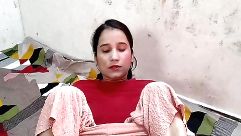 Indian stepsister with a nice face seduced by husband