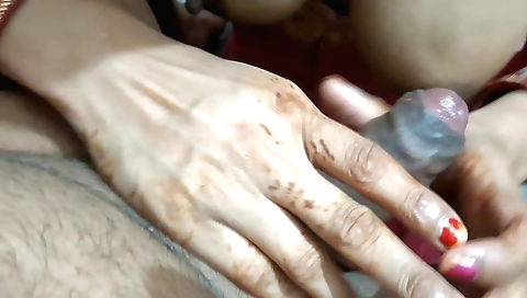 Handjob video show the best parts of my sex with my girlfriend