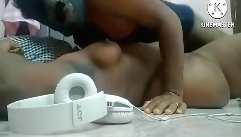 Indian babe in her sexy lingerie is getting boned by a guy