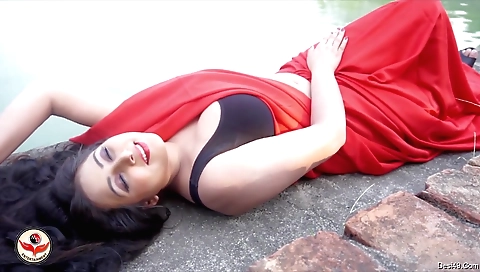 Busty brunette is ready to blow your hole with her big tits