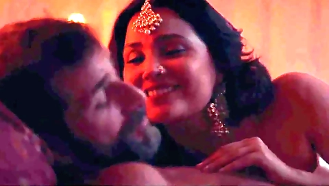 Indian girlfriend with a round ass sucks a big dick and gets fucked