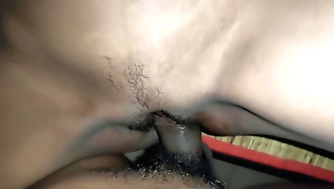 Indian housewife fucks her husband in a home video