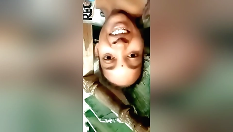 Hot amateur brunette shows her hairy pussy on webcam